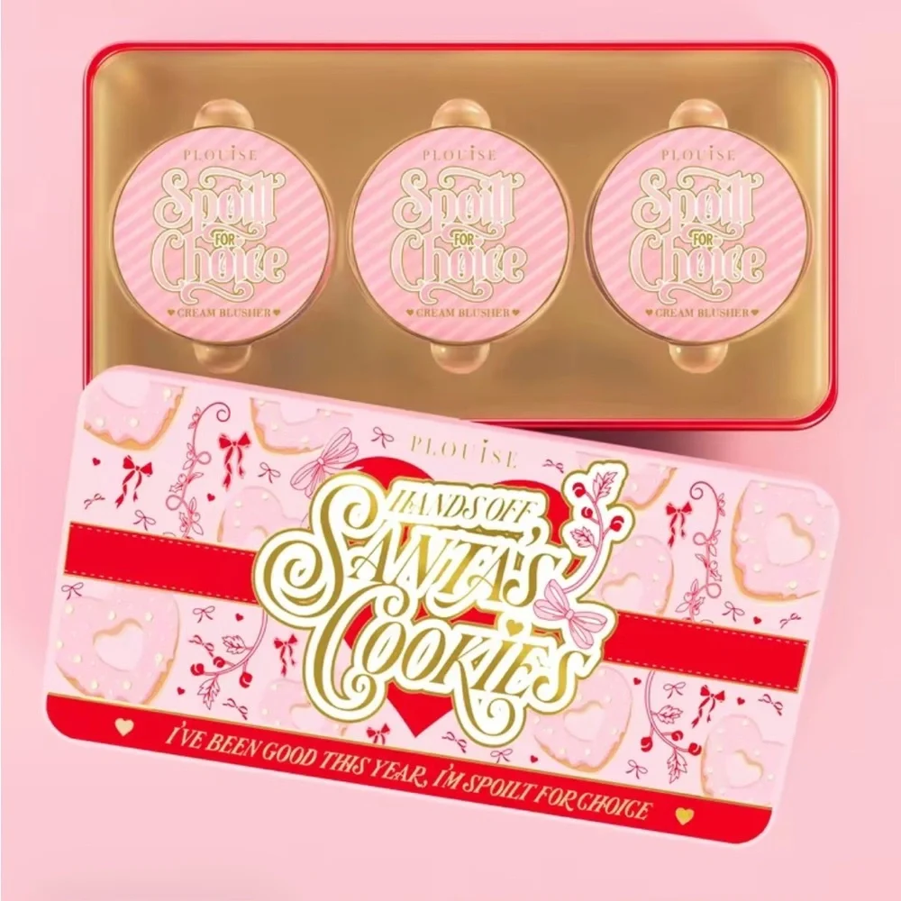 P.Louise Santas Cookies Spoilt For Choice Blush Tin - Picture 4 of 10